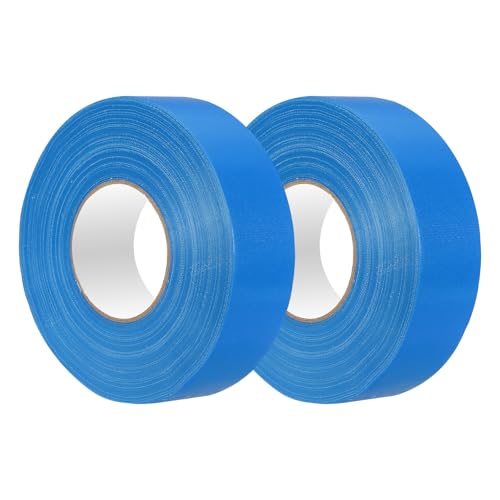 PATIKIL Pickleball Court Tape 2 in x 302ft, 2 Stück Pickleball Court Marking Kit für Indoor/Outdoor Tennis Volleyball Badminton Court, Hellblau von PATIKIL