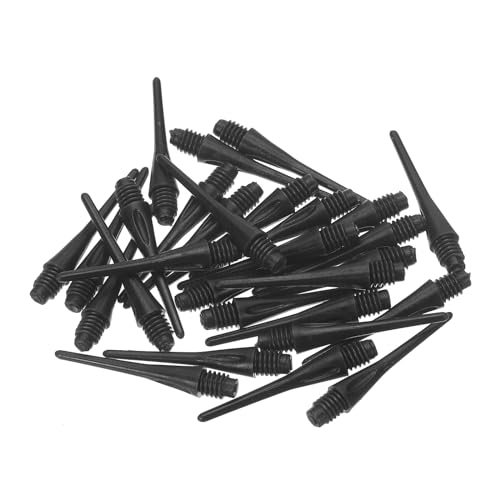 PATIKIL Plastik Dart Spitzen 2ba Faden 100Stk Weiche Spitze Dart Spitzen Ersatz Dart Zubehör Schwarz PATIKIL Plastik Dart Spitzen 2ba Faden 100Stk Weiche Spitze Dart Spitzen Ersatz Dart Zubehör Schwarz von PATIKIL