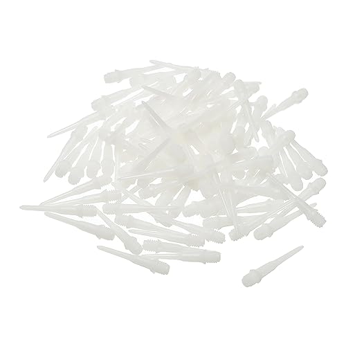 PATIKIL Plastik Dartspitzen 100 Pack 2BA Gewinde Weich Dart Spitzen Plastik Spitze Weich Spitze Dart Zubehör Weiß PATIKIL Plastik Dartspitzen 100 Pack 2BA Gewinde Weich Dart Spitzen Plastik Spitze Weich Spitze Dart Zubehör Weiß von PATIKIL