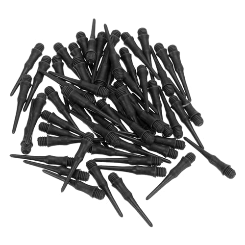 PATIKIL Plastik Dartspitzen 2BA Gewinde, 120er Packung Soft Dart Spitzen Ersatz Dart Zubehör, Schwarz PATIKIL Plastik Dartspitzen 2BA Gewinde, 120er Packung Soft Dart Spitzen Ersatz Dart Zubehör, Schwarz von PATIKIL