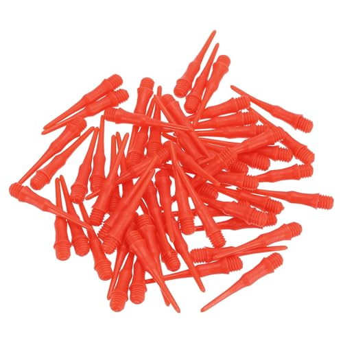 PATIKIL Plastik Dartspitzen 2BA Gewinde, 60er Packung Soft Dart Spitzen Ersatz Dart Zubehör, Rot PATIKIL Plastik Dartspitzen 2BA Gewinde, 60er Packung Soft Dart Spitzen Ersatz Dart Zubehör, Rot von PATIKIL