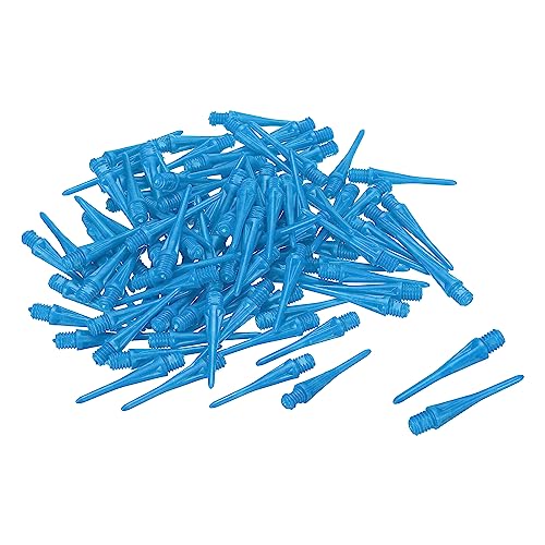 PATIKIL Plastik Dartspitzen 50 Pack 2BA Gewinde Weich Dart Spitzen Ersatz Plastik Spitze Weich Spitze Dart Zubehör Blau PATIKIL Plastik Dartspitzen 50 Pack 2BA Gewinde Weich Dart Spitzen Ersatz Plastik Spitze Weich Spitze Dart Zubehör Blau von PATIKIL