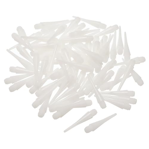 PATIKIL Plastik Dartspitzen 50 Pack 2BA Gewinde Weich Dart Spitzen Plastik Spitze Weich Spitze Weiß PATIKIL Plastik Dartspitzen 50 Pack 2BA Gewinde Weich Dart Spitzen Plastik Spitze Weich Spitze Weiß von PATIKIL