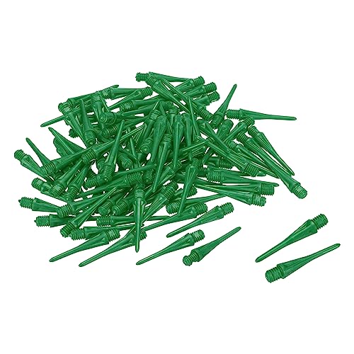 PATIKIL Plastik Dartspitzen 60 Pack 2BA Gewinde Weich Dart Spitzen Ersatz Plastik Spitze Weich Spitze Dart Zubehör Grün PATIKIL Plastik Dartspitzen 60 Pack 2BA Gewinde Weich Dart Spitzen Ersatz Plastik Spitze Weich Spitze Dart Zubehör Grün von PATIKIL