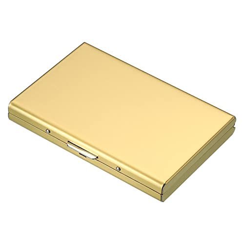 PATIKIL RFID Kreditkartenhalter Metall Geldbörse Edelstahl Visiten Kartenhalter Schlanke Gehäuse für Frauen Männer Goldton PATIKIL RFID Kreditkartenhalter Metall Geldbörse Edelstahl Visiten Kartenhalter Schlanke Gehäuse für Frauen Männer Goldton von PATIKIL