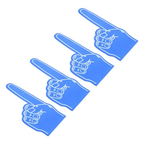 PATIKIL Riesen-Schaumstofffinger 18 Zoll, 4 Stück Schaumstoffhand Eva-Schaumstofffinger Cheerleading für Sportveranstaltungen Baseball-Basketball-Fußballspiele, Blau. PATIKIL Riesen-Schaumstofffinger 18 Zoll, 4 Stück Schaumstoffhand Eva-Schaumstofffinger Cheerleading für Sportveranstaltungen Baseball-Basketball-Fußballspiele, Blau. von PATIKIL