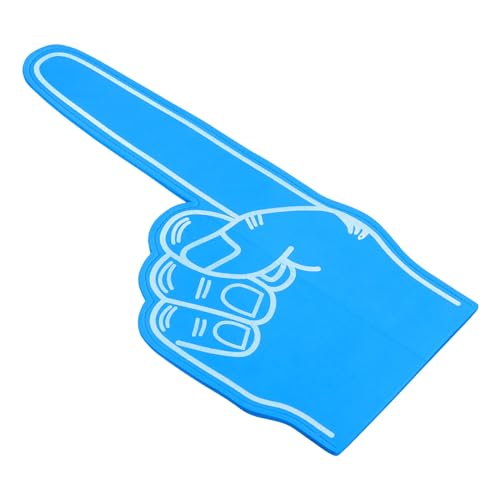 PATIKIL Riesiger Schaumstofffinger 18 Zoll, Eva DIY Blanko Schaumstoffhand für Sportveranstaltungen, Spirit-Spiele, Partys, Blau PATIKIL Riesiger Schaumstofffinger 18 Zoll, Eva DIY Blanko Schaumstoffhand für Sportveranstaltungen, Spirit-Spiele, Partys, Blau von PATIKIL