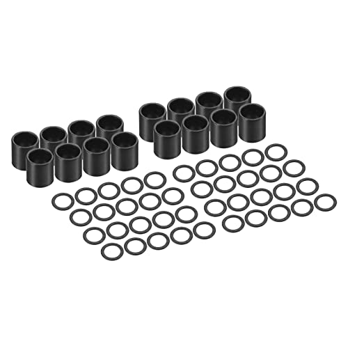 PATIKIL Skateboard 16 Lager Abstandshalter 40 Unterlegscheiben Set Lang Unterlegscheiben Scooter Achse Ersatz Zubehör für Skateboard Lager LKWs Räder Schwarz PATIKIL Skateboard 16 Lager Abstandshalter 40 Unterlegscheiben Set Lang Unterlegscheiben Scooter Achse Ersatz Zubehör für Skateboard Lager LKWs Räder Schwarz von PATIKIL