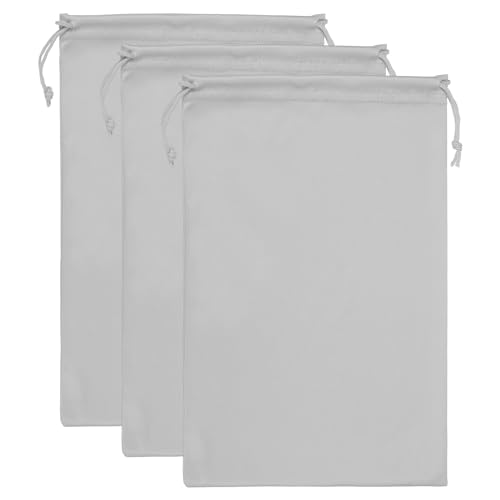 PATIKIL Skibrille Tasche 3 Packung Weich Mikrofaser Schneebrille Schützende Lagerung Gehäuse Hülse Kordelzug Etui für Kamera Linsen Sonnenbrille Brillengläser Grau PATIKIL Skibrille Tasche 3 Packung Weich Mikrofaser Schneebrille Schützende Lagerung Gehäuse Hülse Kordelzug Etui für Kamera Linsen Sonnenbrille Brillengläser Grau von PATIKIL