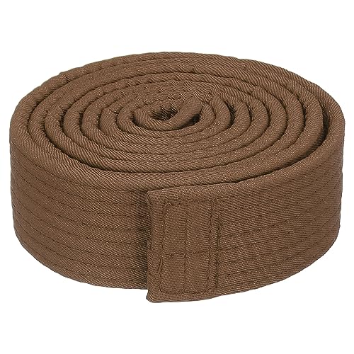 PATIKIL Taekwondo Farbe Rangliste Gürtel 1.5" x5.2Ft 1.6m Polyester Kampfsport Judo Karate Gürtel für Lehrpraxis Braun PATIKIL Taekwondo Farbe Rangliste Gürtel 1.5" x5.2Ft 1.6m Polyester Kampfsport Judo Karate Gürtel für Lehrpraxis Braun von PATIKIL