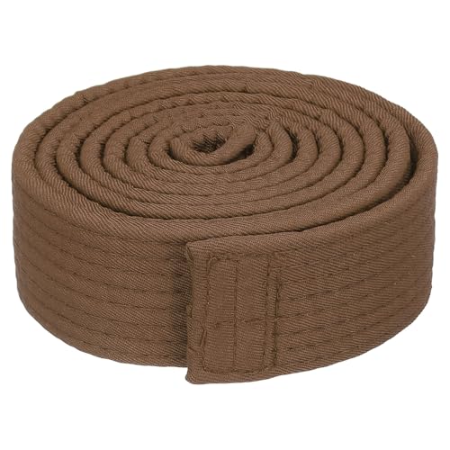 PATIKIL Taekwondo Farbe Rangliste Gürtel 1.5" x5.9Ft 1.8m Polyester Kampfsport Judo Karate Gürtel für Lehrpraxis Braun PATIKIL Taekwondo Farbe Rangliste Gürtel 1.5" x5.9Ft 1.8m Polyester Kampfsport Judo Karate Gürtel für Lehrpraxis Braun von PATIKIL