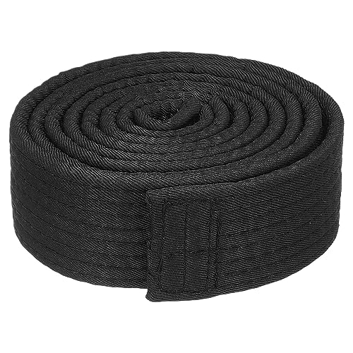 PATIKIL Taekwondo Farbe Rangliste Gürtel 1.5" x5.9Ft 1.8m Polyester Kampfsport Judo Karate Gürtel für Lehrpraxis Schwarz PATIKIL Taekwondo Farbe Rangliste Gürtel 1.5" x5.9Ft 1.8m Polyester Kampfsport Judo Karate Gürtel für Lehrpraxis Schwarz von PATIKIL