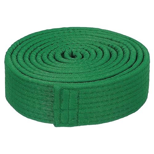 PATIKIL Taekwondo Farbe Rangliste Gürtel 1.5" x7.8Ft 2.4m Polyester Kampfsport Judo Karate Gürtel für Lehrpraxis Grün PATIKIL Taekwondo Farbe Rangliste Gürtel 1.5" x7.8Ft 2.4m Polyester Kampfsport Judo Karate Gürtel für Lehrpraxis Grün von PATIKIL