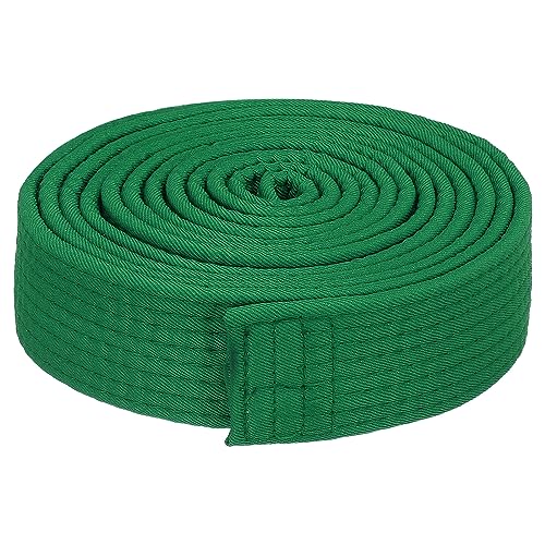 PATIKIL Taekwondo Farbe Rangliste Gürtel 1.5" x9.2Ft 2.8m Polyester Kampfsport Judo Karate Gürtel für Lehrpraxis Grün PATIKIL Taekwondo Farbe Rangliste Gürtel 1.5" x9.2Ft 2.8m Polyester Kampfsport Judo Karate Gürtel für Lehrpraxis Grün von PATIKIL