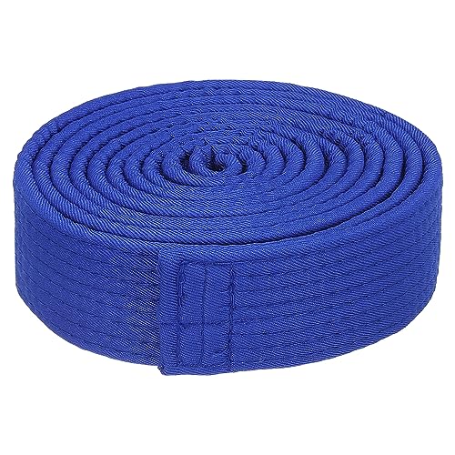 PATIKIL Taekwondo Farbe Rangliste Gürtel 1.5" x8.5Ft 2.6m Polyester Kampfsport Judo Karate Gürtel für Lehrpraxis Blau PATIKIL Taekwondo Farbe Rangliste Gürtel 1.5" x8.5Ft 2.6m Polyester Kampfsport Judo Karate Gürtel für Lehrpraxis Blau von PATIKIL