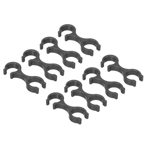 PATIKIL Trekking Pole Clips, 8 Stück Wanderstock Zubehör Doppelte Stangenverschlussverbinder für Outdoor-Wandern Camping PATIKIL Trekking Pole Clips, 8 Stück Wanderstock Zubehör Doppelte Stangenverschlussverbinder für Outdoor-Wandern Camping von PATIKIL