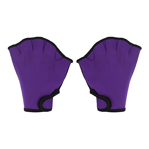 PATIKIL Webbed Schwimm Handschuhe Unisex Schwimmen Widerstand Handschuhe Wasser Widerstand Training Zubehör für Schwimmen und Tauchen M Lila PATIKIL Webbed Schwimm Handschuhe Unisex Schwimmen Widerstand Handschuhe Wasser Widerstand Training Zubehör für Schwimmen und Tauchen M Lila von PATIKIL
