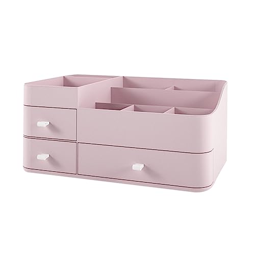 PATKAW 1 X Box Für Den Schreibtisch Make Up Organizer Make Up Halter Rosa von PATKAW