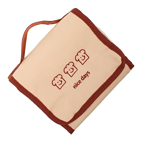 PATKAW Kosmetiktasche Make-up-Lippenstift Machen Reise-Organizer-Tasche Tasche Für Make-up-Pinsel Taschen Personalisiert Große Aufbewahrungstasche Halter Reiniger Polyester Brown von PATKAW