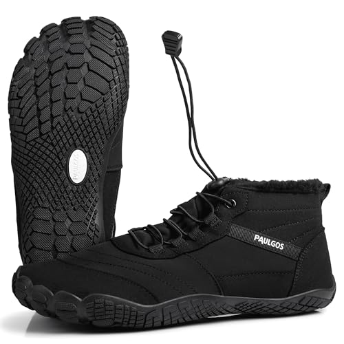 PAULGOS Barfußschuhe Winter, gefüttert, Herren und Damen, wasserabweisend, Gr. 39, schwarz PAULGOS Barfußschuhe Winter, gefüttert, Herren und Damen, wasserabweisend, Gr. 39, schwarz von PAULGOS