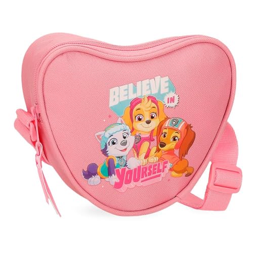 Joumma Paw Patrol Paw Patrol Believe in Yourself Umhängetasche, Rosa, 17 x 14,5 x 4 cm, Polyester, 1,68 l, Rosa, Talla única, Umhängetasche Joumma Paw Patrol Paw Patrol Believe in Yourself Umhängetasche, Rosa, 17 x 14,5 x 4 cm, Polyester, 1,68 l, Rosa, Talla única, Umhängetasche von PAW PATROL