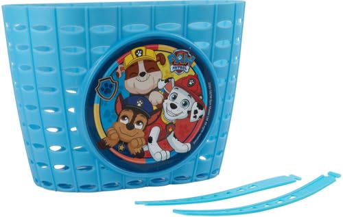 TataWay - Paw Patrol Fahrradkorb für Jungen | Leicht zu montieren | Inkl. Kabelbinder | Mit Paw Patrol-Grafik, blau, Einheitsgröße, Kunststoff TataWay - Paw Patrol Fahrradkorb für Jungen | Leicht zu montieren | Inkl. Kabelbinder | Mit Paw Patrol-Grafik, blau, Einheitsgröße, Kunststoff von TataWay in viaggio si cresce