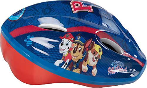 PAW PATROL Jungen Fahrradhelm für Kinder, blau, 52-56 cm von PAW PATROL