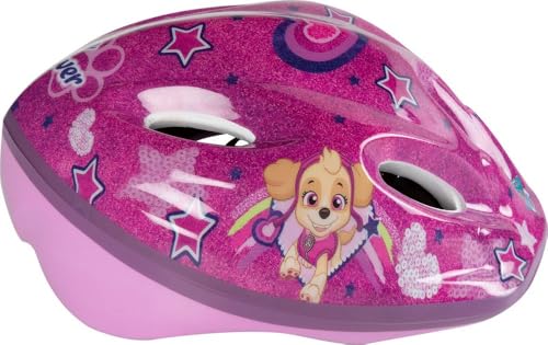 TataWay - Mädchen Fahrradhelm | Paw Patrol Grafik | Clipverschluss | Anpassbare Schnürsenkel, Fuchsia, 52-56 cm, Kunststoff TataWay - Mädchen Fahrradhelm | Paw Patrol Grafik | Clipverschluss | Anpassbare Schnürsenkel, Fuchsia, 52-56 cm, Kunststoff von TataWay in viaggio si cresce