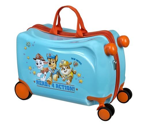 Undercover - Paw Patrol Ride-on Trolley - Kindergepäck zum Draufsitzen - Belastbar bis 50 kg - mit praktischen Tragegriffen - Stabiler Reisekoffer Undercover - Paw Patrol Ride-on Trolley - Kindergepäck zum Draufsitzen - Belastbar bis 50 kg - mit praktischen Tragegriffen - Stabiler Reisekoffer von Undercover