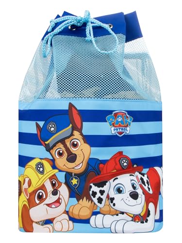 PAW PATROL Tasche | Jungen Schwimm Rucksack | Chase Und Marshall Kinder Schwimmtasche | Einheitsgröße Blau PAW PATROL Tasche | Jungen Schwimm Rucksack | Chase Und Marshall Kinder Schwimmtasche | Einheitsgröße Blau von PAW PATROL