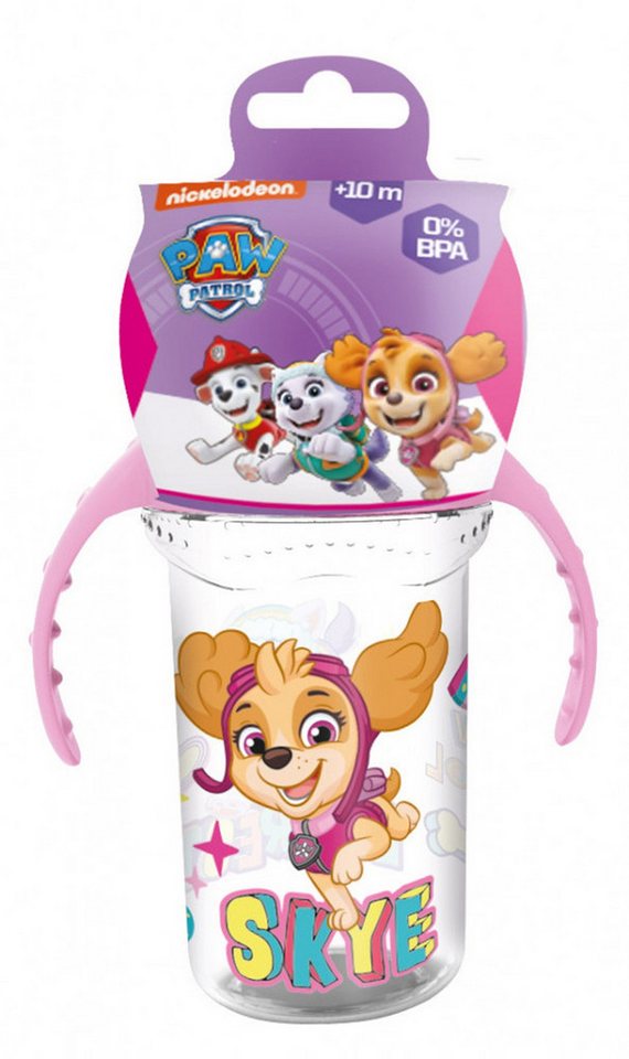 PAW PATROL Trinkflasche Paw Patrol Lernbecher 330 ml weiß rosa, Lernbecher, ideal für die Unterstützung von Kleinkindern PAW PATROL Trinkflasche Paw Patrol Lernbecher 330 ml weiß rosa, Lernbecher, ideal für die Unterstützung von Kleinkindern von PAW PATROL
