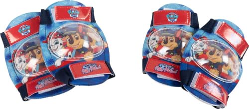 TataWay - Paw Patrol Schutzkit | Ellbogen- & Knieschützer für Kinder | Gelenkschutz ab 25 kg | Ideal für Radfahren, blau, Einheitsgröße, Polyvinylchlorid TataWay - Paw Patrol Schutzkit | Ellbogen- & Knieschützer für Kinder | Gelenkschutz ab 25 kg | Ideal für Radfahren, blau, Einheitsgröße, Polyvinylchlorid von TataWay in viaggio si cresce