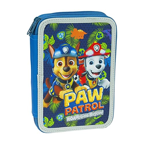 PAW PATROL Federpenal gefüllt Schuletui Pencil Case (Filled) Schulmäppchen (gefüllt) Étui à Crayons (rempli) Estuche para lápices astuccio (pieno) 20x15x4,5 cm 334-38100 von PAW PATROL