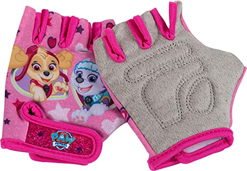 Paw Patrol Fingerlose Fahrradhandschuhe Mädchen Rosa Einheitsgröße von TataWay in viaggio si cresce