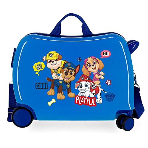 Paw Patrol Playful Kinder-Koffer Blau 50x39x20 cms Hartschalen ABS Kombinationsschloss 38L 2,1kgs 4 Räder Handgepäck Paw Patrol Playful Kinder-Koffer Blau 50x39x20 cms Hartschalen ABS Kombinationsschloss 38L 2,1kgs 4 Räder Handgepäck von PAW PATROL