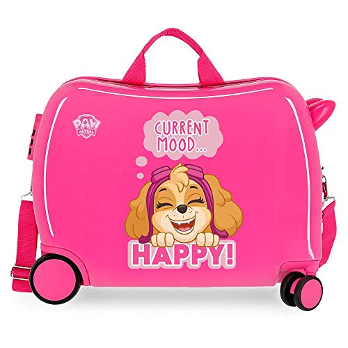 Paw Patrol Playful Kinder-Koffer Rosa 50x39x20 cms Hartschalen ABS Kombinationsschloss 38L 2,1kgs 4 Räder Handgepäck Paw Patrol Playful Kinder-Koffer Rosa 50x39x20 cms Hartschalen ABS Kombinationsschloss 38L 2,1kgs 4 Räder Handgepäck von PAW PATROL