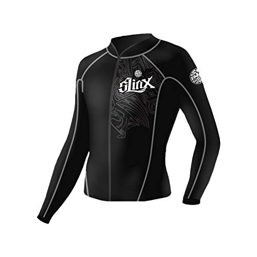 PAWHITS Neoprenanzug Thermo-Neopren Jacke 2 mm Lange Ärmel Sportanzug für Damen und Herren Unterwasserschwimmen Surf Strand Snorkeling Erwachsene L Schwarz PAWHITS Neoprenanzug Thermo-Neopren Jacke 2 mm Lange Ärmel Sportanzug für Damen und Herren Unterwasserschwimmen Surf Strand Snorkeling Erwachsene L Schwarz von PAWHITS