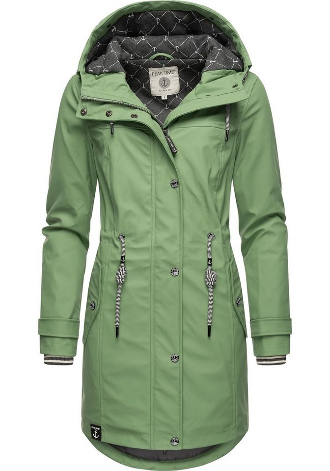 PEAK TIME Regenjacke L60042 stylisch taillierter Regenmantel für Damen PEAK TIME Regenjacke L60042 stylisch taillierter Regenmantel für Damen von PEAK TIME
