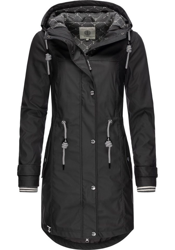 PEAK TIME Regenjacke L60042 stylisch taillierter Regenmantel für Damen PEAK TIME Regenjacke L60042 stylisch taillierter Regenmantel für Damen von PEAK TIME