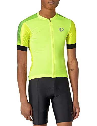 PEARL IZUMI Elite Pursuit SPD Jersey, Screaming Yellow Diffuse, Größe XL von PEARL IZUMI