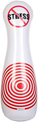 PEARL Boxsack Kinder: Aufblasbarer Soft-Punching-Ball, Kegelform, Anti-Stress-Design, 145 cm (Aufblasbarer Boxsack, Anti Stress, aufblasbar) PEARL Boxsack Kinder: Aufblasbarer Soft-Punching-Ball, Kegelform, Anti-Stress-Design, 145 cm (Aufblasbarer Boxsack, Anti Stress, aufblasbar) von PEARL