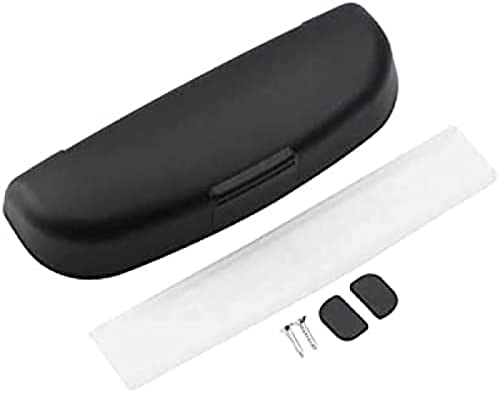 Auto-Brillen-Sonnenbrillen-Halter-Box-Etui-Zubehör, für Skoda Fabia Superb Rapid Yeti, Schwarz Auto-Brillen-Sonnenbrillen-Halter-Box-Etui-Zubehör, für Skoda Fabia Superb Rapid Yeti, Schwarz von PEBKYFA