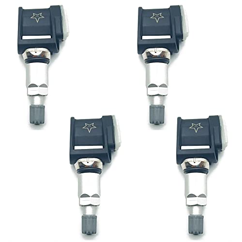 Auto Reifendruck Sensor TPMS für Mercedes-Benz E-Klasse W213 S213 CLS A257 A-Klasse, 4 Pcs 0009052102 A0009052102 Reifendruck Sensor von PEBKYFA