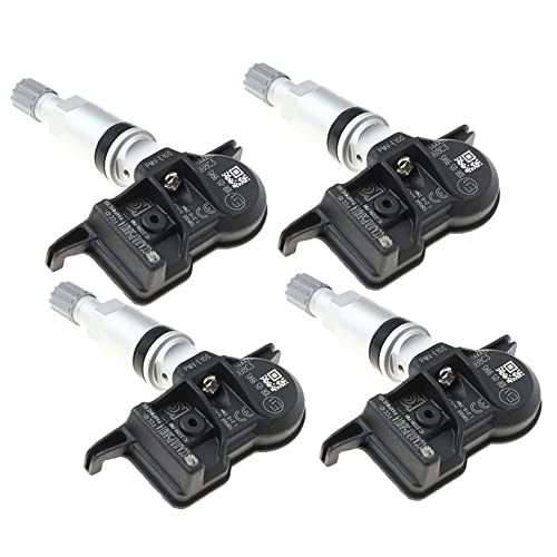 Auto-Reifendrucksensor TPMS für Toyota Avalon Camry 4Runner Corolla, 4-teiliger Reifendrucksensor 42607-02090 42607-02070 von PEBKYFA