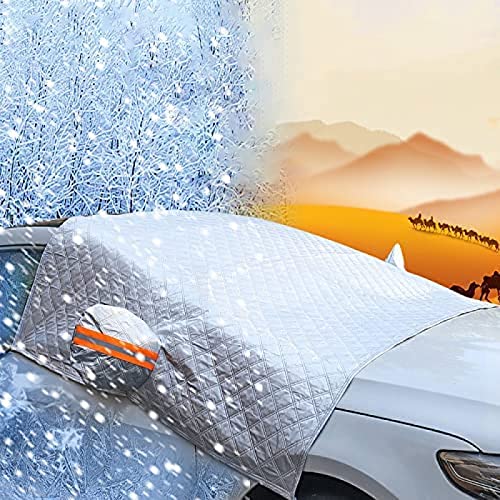 Auto-Windschutzscheiben-Frostschutz kompatibel mit Land Rover Freelander 2 Land, Winter-Auto-Windschutzscheiben-Abdeckung/Frontscheiben-Sonne, Standardgröße Auto-Windschutzscheiben-Frostschutz kompatibel mit Land Rover Freelander 2 Land, Winter-Auto-Windschutzscheiben-Abdeckung/Frontscheiben-Sonne, Standardgröße von PEBKYFA