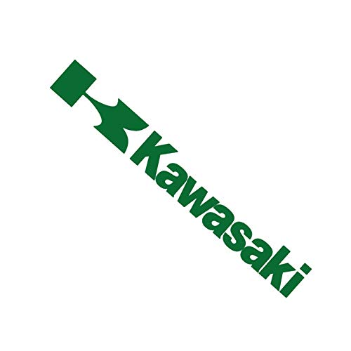 Autoaufkleber, Autoaufkleber für den Außenbereich, Kawasaki-Persönlichkeits-Autoaufkleber (Farbe: Schwarz) von PEBKYFA