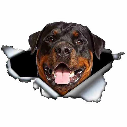 S50478# Verschiedene Größen Persönlichkeit PVC Aufkleber Rottweiler Hund V8 wasserdichte Auto Aufkleber auf Motorrad Laptop Dekorative von PEBKYFA