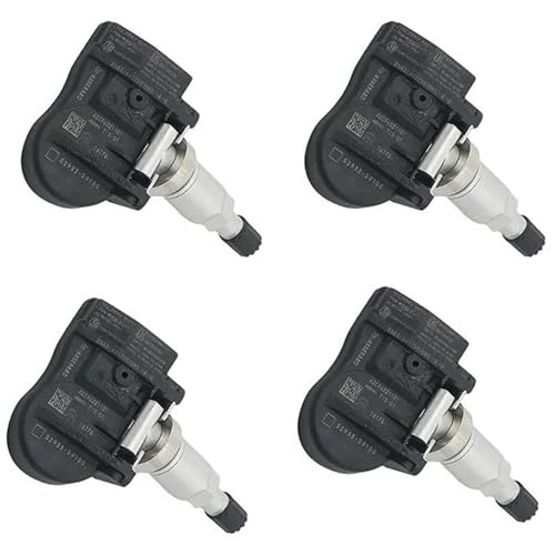 TPMS für Autos, kompatibel mit Genesis für Gv70 2021–2022, TPMS-Reifendrucksensor 52933-D4100 (4 Stück) von PEBKYFA