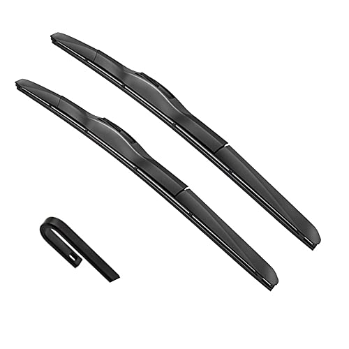 Wiper Blades Compatible with Honda CR-V CR V CRV 2nd Gen RD2 Silicone 2001-2006 Front Rear Windshield Windscreen Window Accessories Refill (Color : Front, Size : LHD) von PEBKYFA