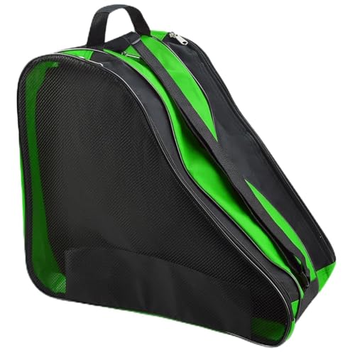 PERFETSELL Tasche Erwachsene Rollschuhetasche Grün Ice Skate Eishockey Bag Skischuhtasche mit Verstellbar Trageriemen Schlittschuhtasche Tasche für Eishockeyschlittschuhe für Herren Damen PERFETSELL Tasche Erwachsene Rollschuhetasche Grün Ice Skate Eishockey Bag Skischuhtasche mit Verstellbar Trageriemen Schlittschuhtasche Tasche für Eishockeyschlittschuhe für Herren Damen von PERFETSELL